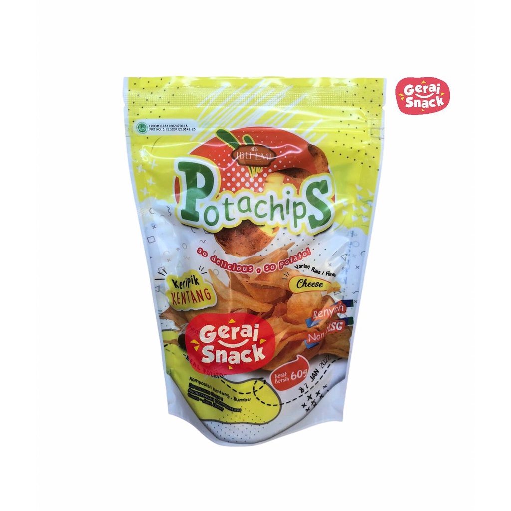 Aneka Keripik Kentang - Keripik Talas Renyah Gurih Nikmat Best Seller