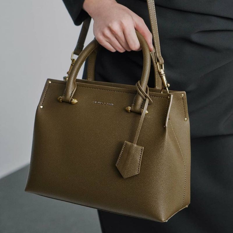 8.8 SALE | CK Double Handle Structured Tote Bag