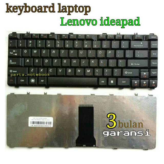 keyboard laptop lenovo B460 V360 V460 Y450 Y460 Y550 Y560 BLACK