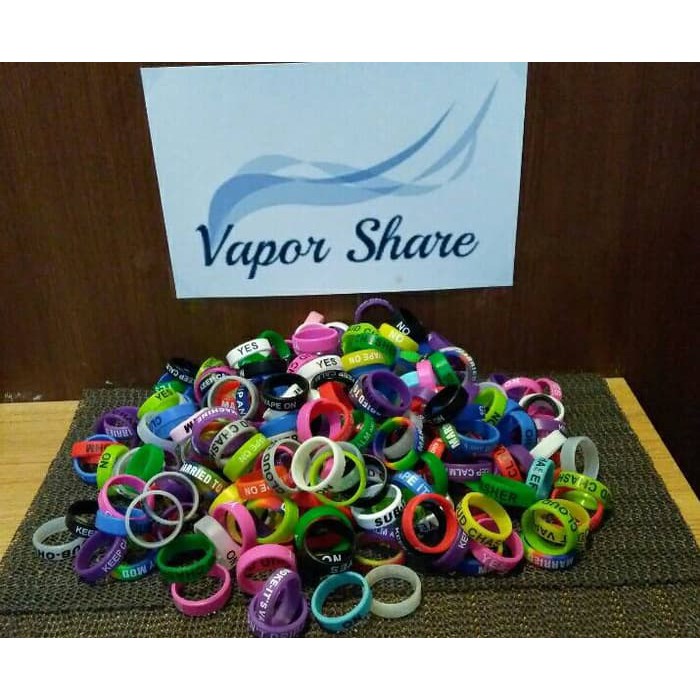 Silicon Ring Vapeband (Random Color)