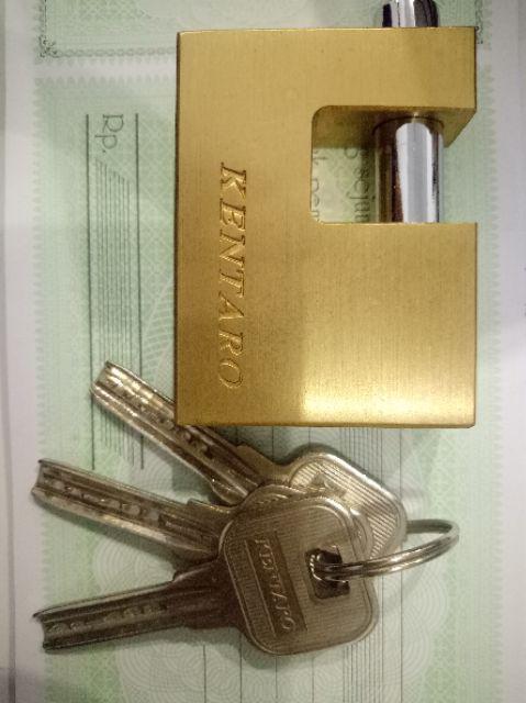Gembok Kentaro 60mm Kotak Anti Karat
