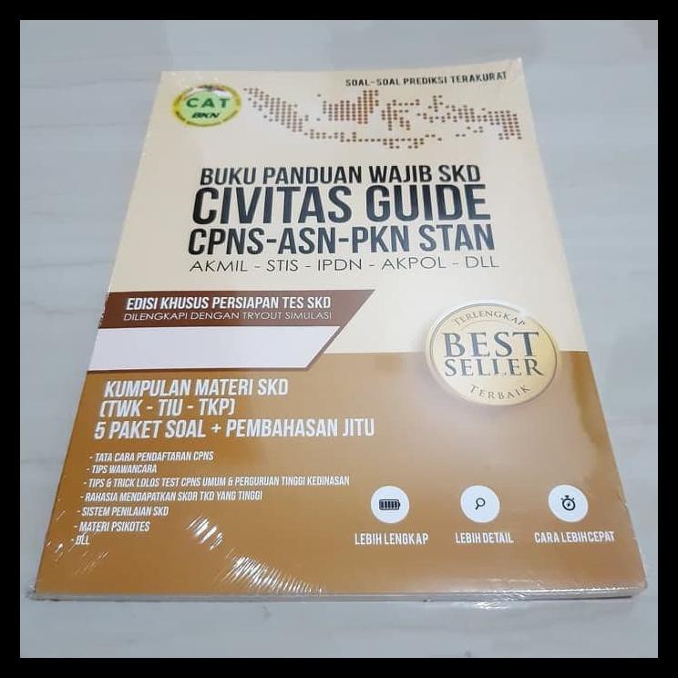 Terlaris Asli Buku Panduan Soal Tkd Cpns Asn Usm Pkn Stan Stis Akpol Ipdn Murah Shopee Indonesia