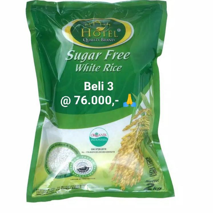 

[COD] Sugar Free Beras Bebas Gula atau Diabetes 2 Kg