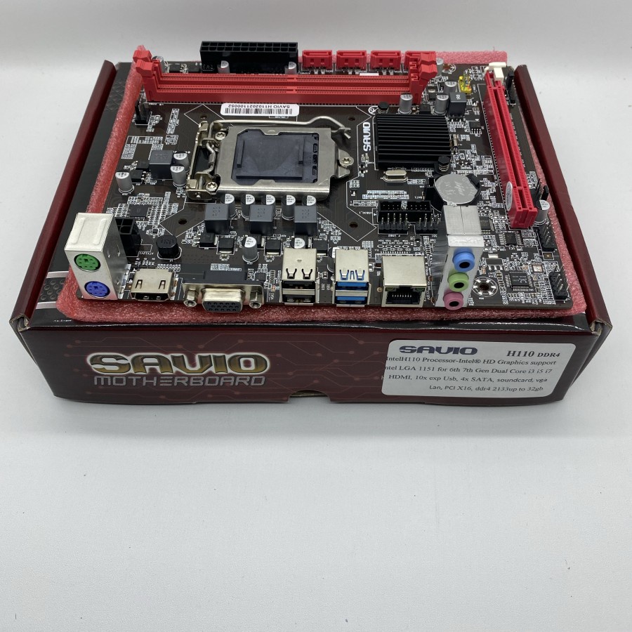 MOTHERBOARD SAVIO H110 LGA 1151