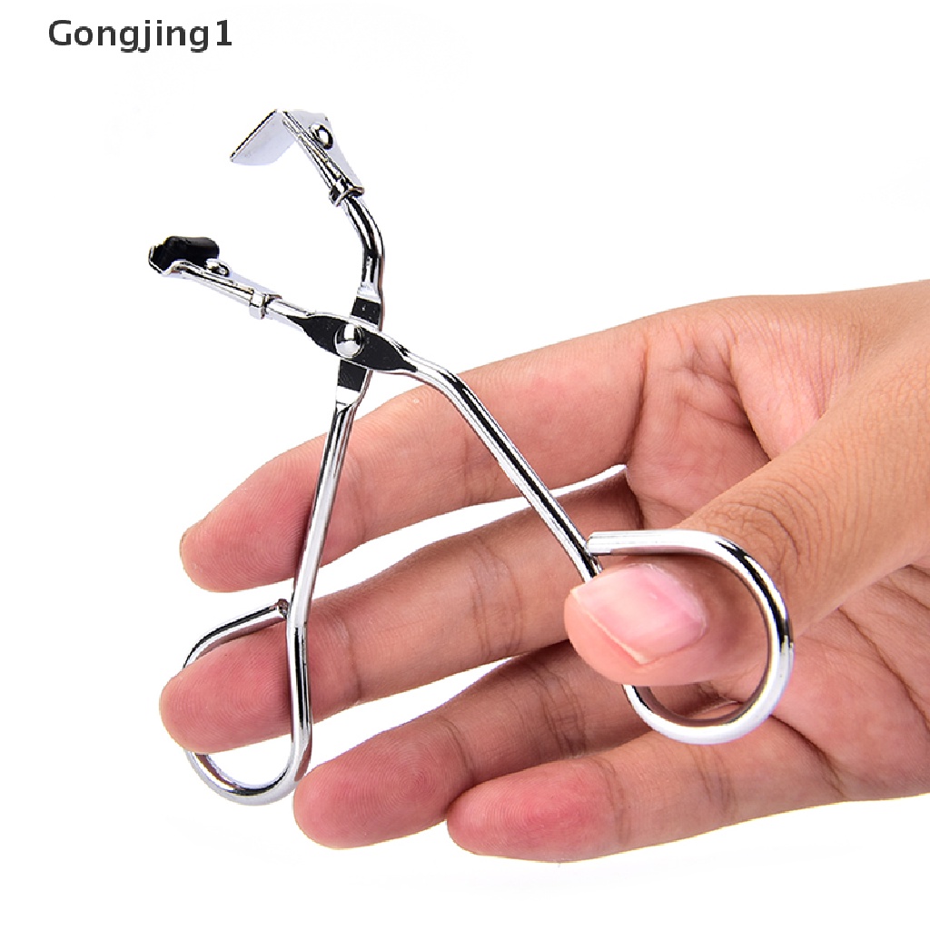 Gongjing1 Penjepit Bulu Mata Bahan Stainless Steel