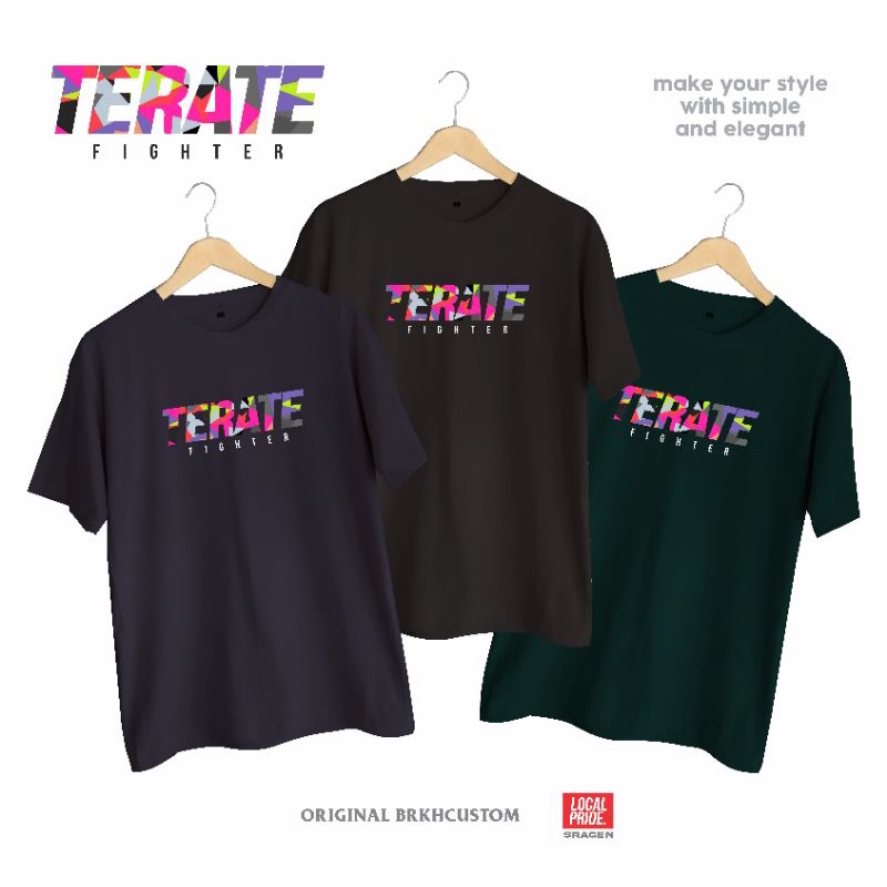 KAOS PERSAUDARAAN SETIA HATI TERATE | KAOS PSHT FULL COLOR SIMPEL | KAOS TERATE | KAOS SHORENK | KAOS SEMUT IRENG