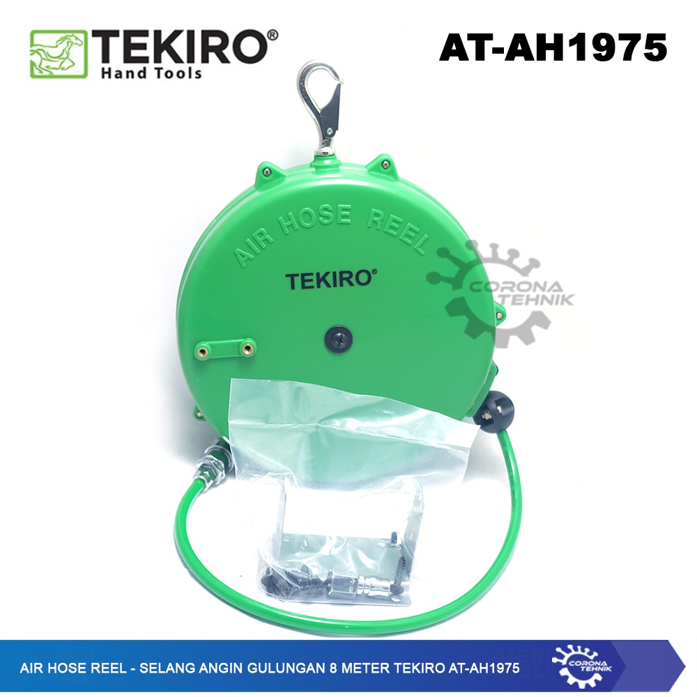 Selang Angin Gulungan 8 Meter Tekiro AT-AH1975 - Air Hose Reel