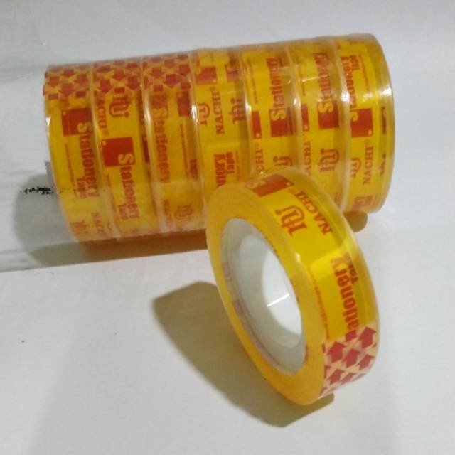 

Nachi Tape Isolasi Bening 0,5inch 1pcs