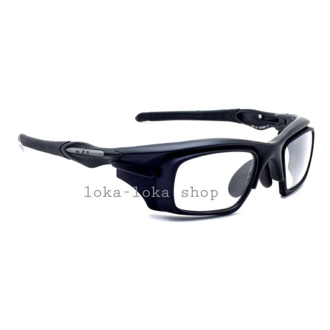 kacamata safety minus prescription safety glasses WAR101 hitam doff