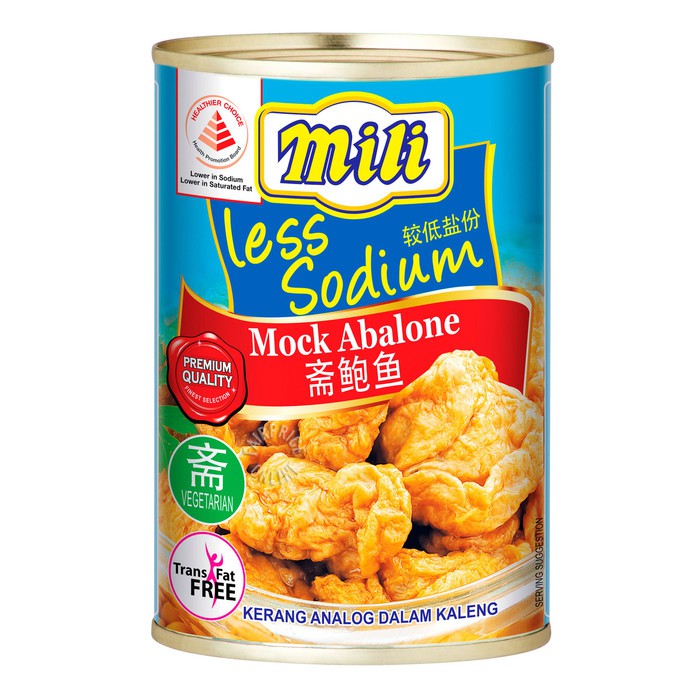

Mili Vegetarian Mock Abalone Daging Abalone Baohe Vegetarian LESS SODIUM