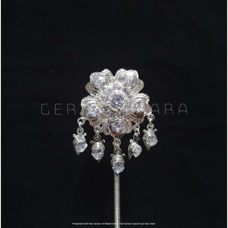 Mentul / Kembang Goyang Diamond Zircon V11