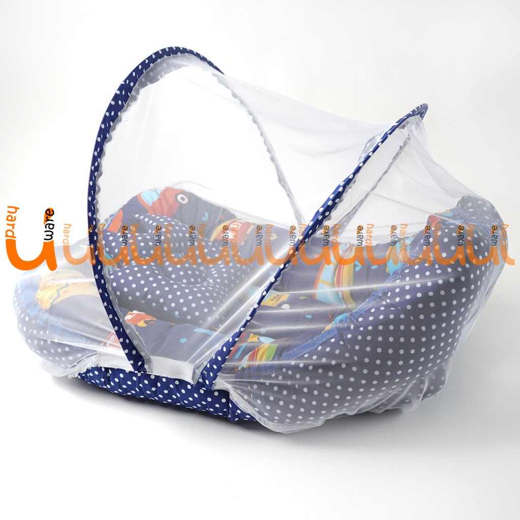 KASUR BABY NEST / KASUR KAPAL BAYI TERMURAH FREE BANTAL PEYANG CROWN / KASUR ANTI GUMOH