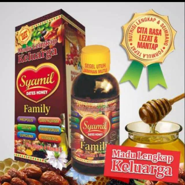 

Syamil Family Madu Lengkap Keluarga-MENAMBAH ZAT GIZI-MEMEILHARA HATI-MEMPERBAIKI NAFSU MAKAN