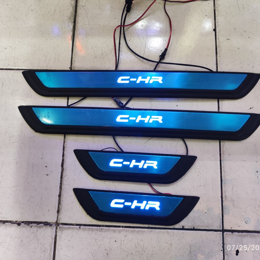 Door Sillplate LED toyota chr sill plate