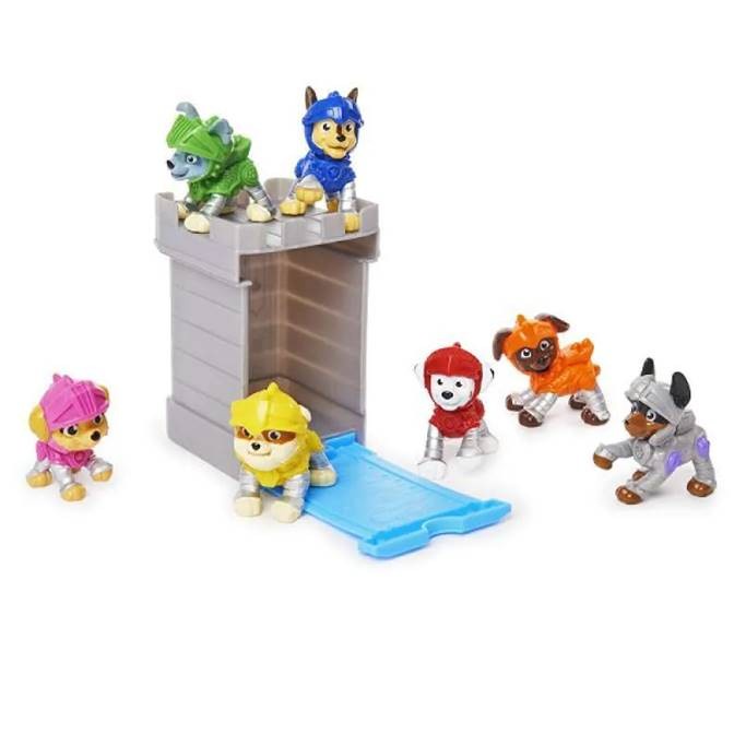 Paw Patrol Rescue Knights Surprise Blind Box Mini Figure with Castle