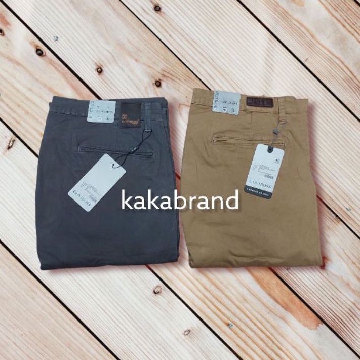 CELANA CHINO PANJANG BIGSIZE GOVIBOSS ORIGINAL IMPORT/CHINO JUMBO CASUAL TRENDY