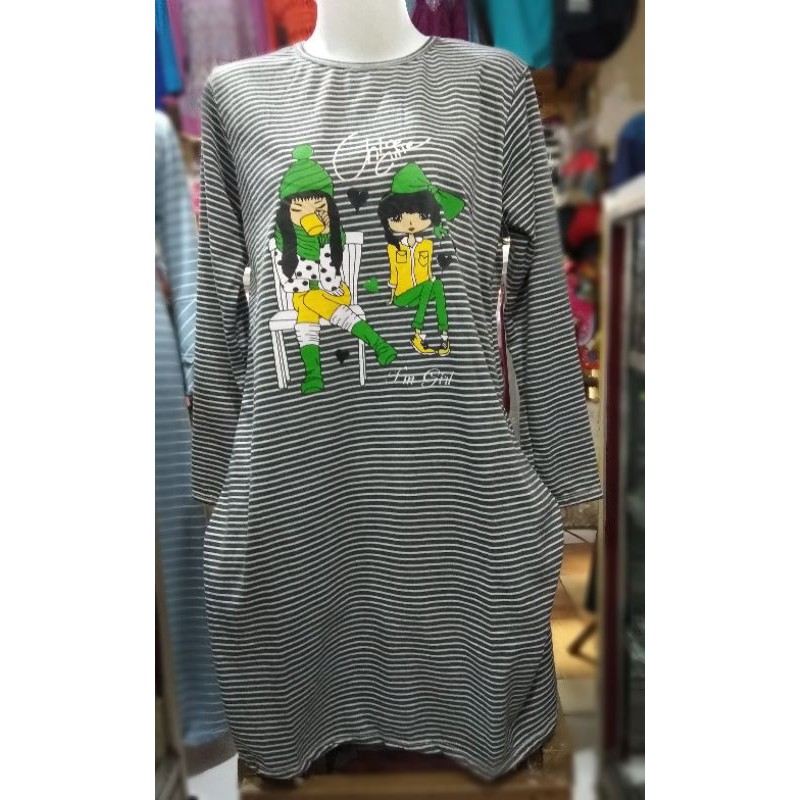 TUNIK MOTIF SALUR
