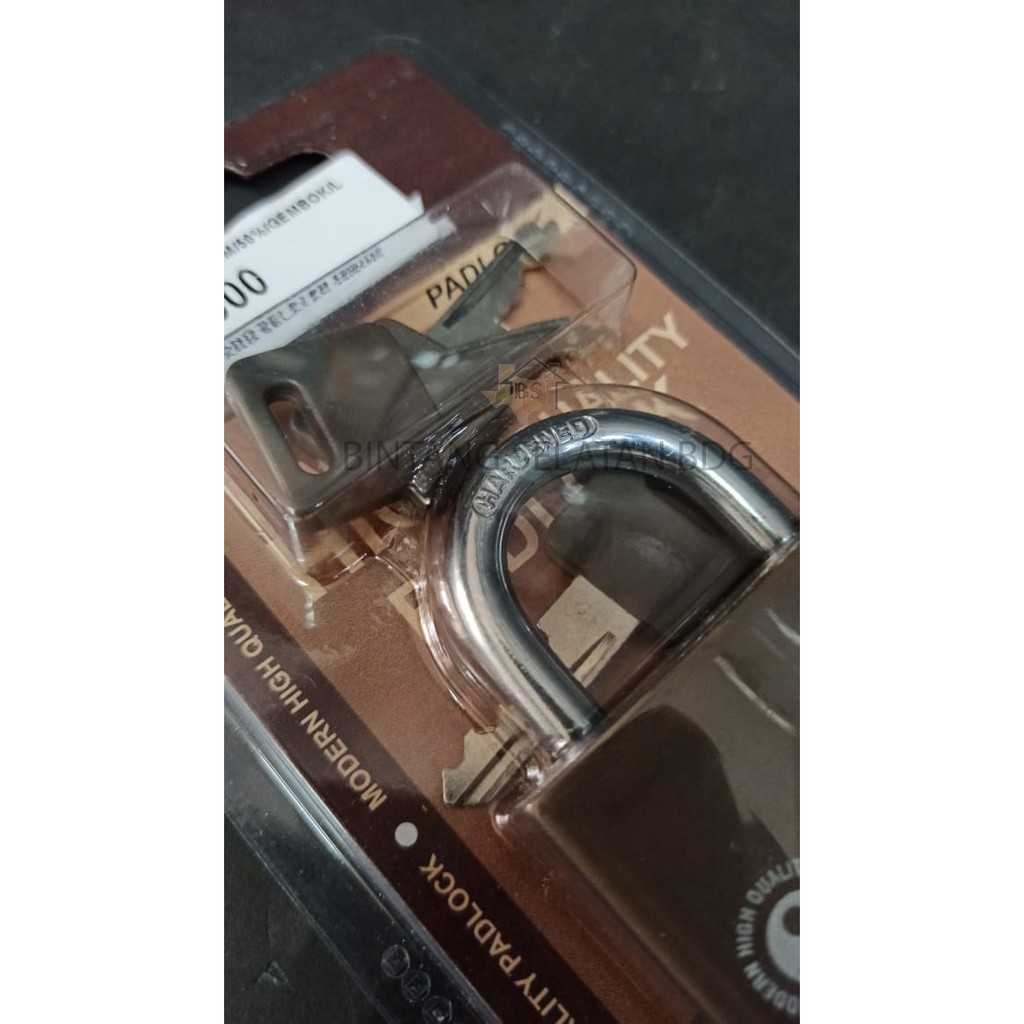 KUNCI GEMBOK PADLOCK FRITZ UK 50MM WARNA COKLAT KUNCI PENGAMAN PINTU