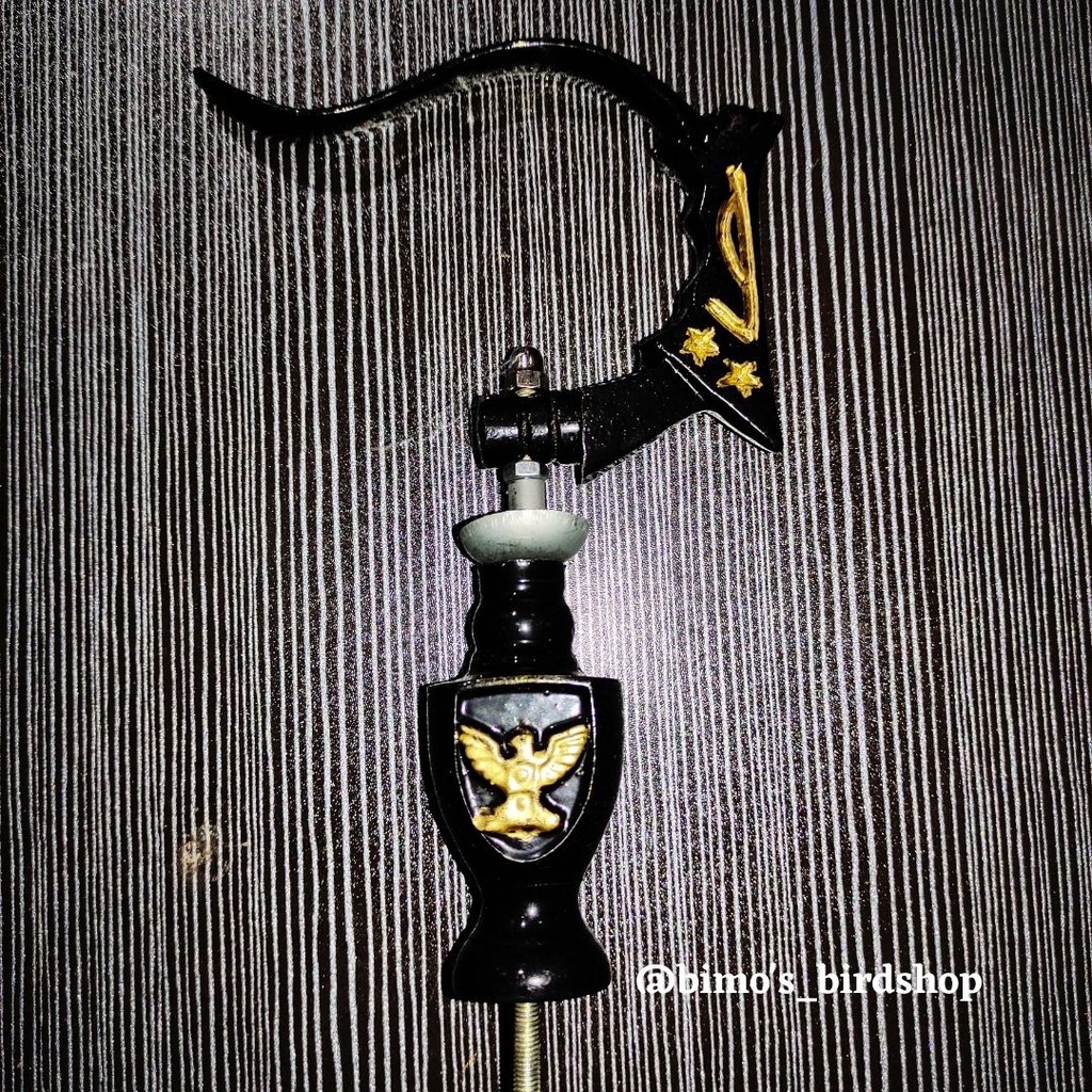 GANTUNGAN SANGKAR LIPAT BETMEN FULLSET PION CANTOLAN SANGKAR KOTAK MURAI LOVEBIRD PLECI ANTIK EMAS