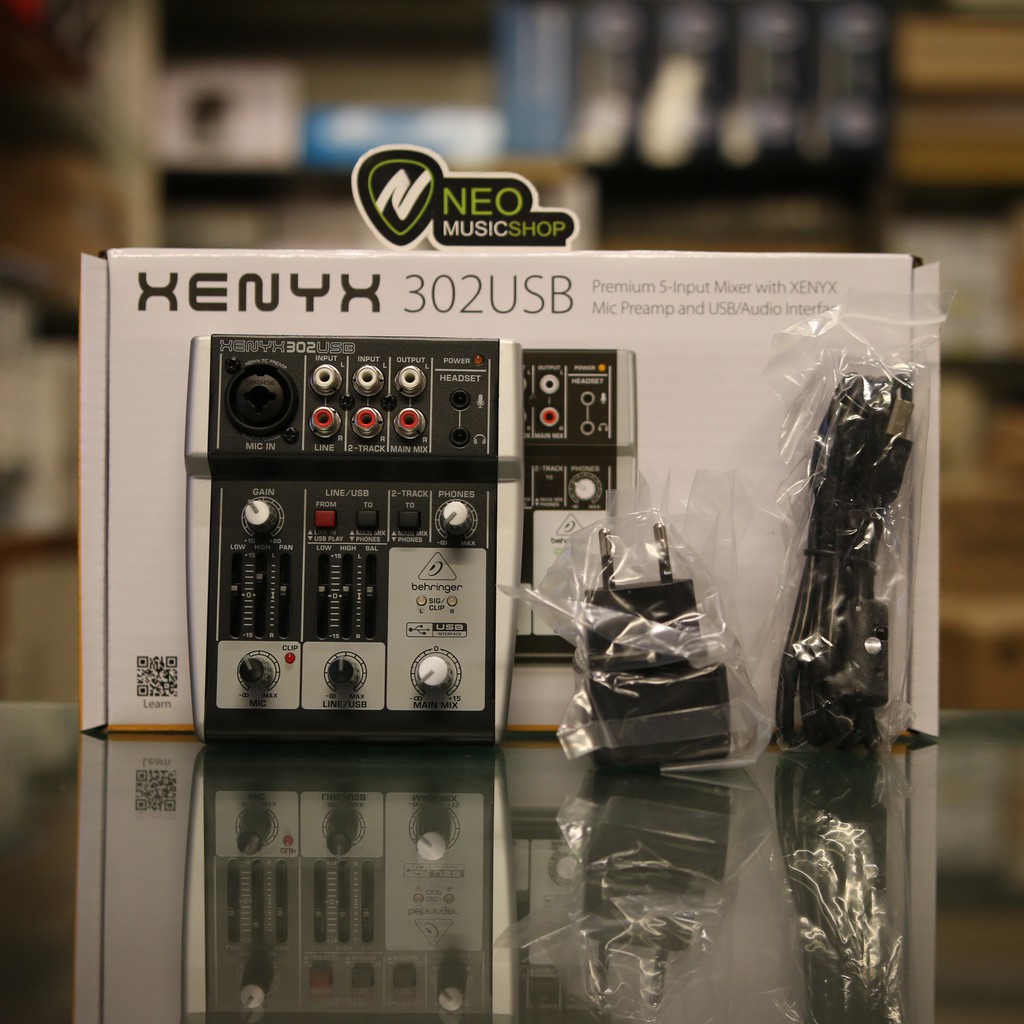 Mixer Behringer Xenyx302USB / Xenyx 302USB Audio Interface