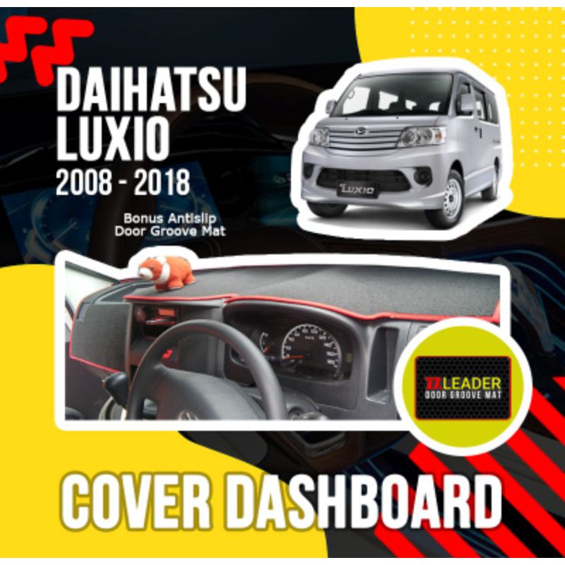 alas karpet cover dashboard mobil luxio