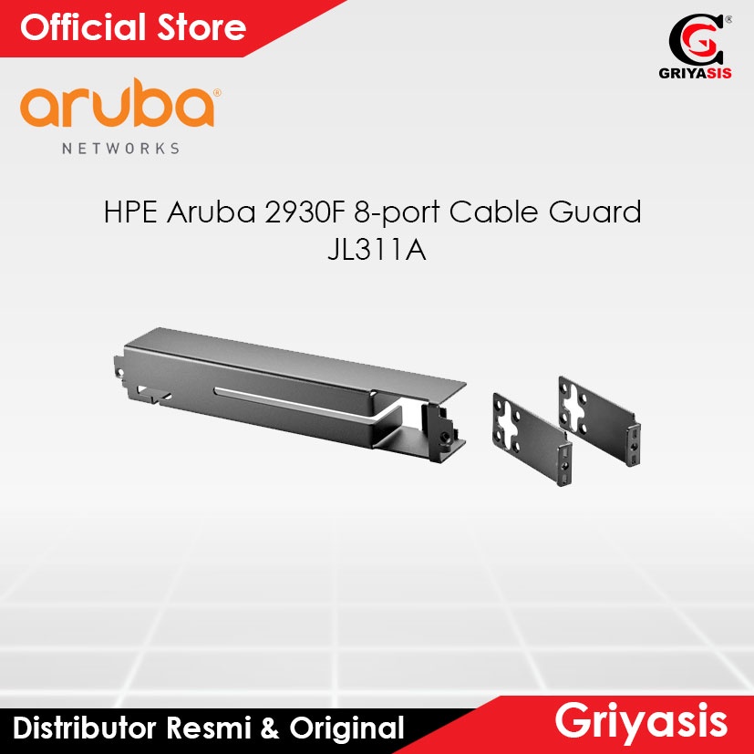 HPE Aruba 2930F 8-port Cable Guard JL311A