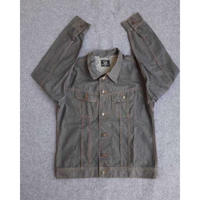 jaket jeans denim Lee second original