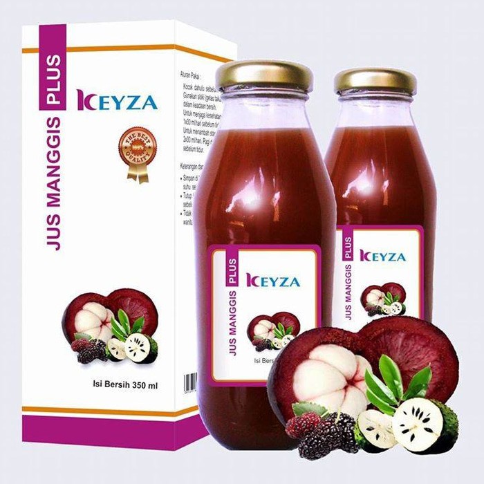 

Keyza JUS KULIT MANGGIS ORIGINAL Plus Sirsak Rosella Murbei