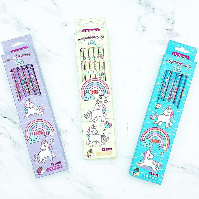 

Pensil batang unicorn HB PRODUK TERBATAS