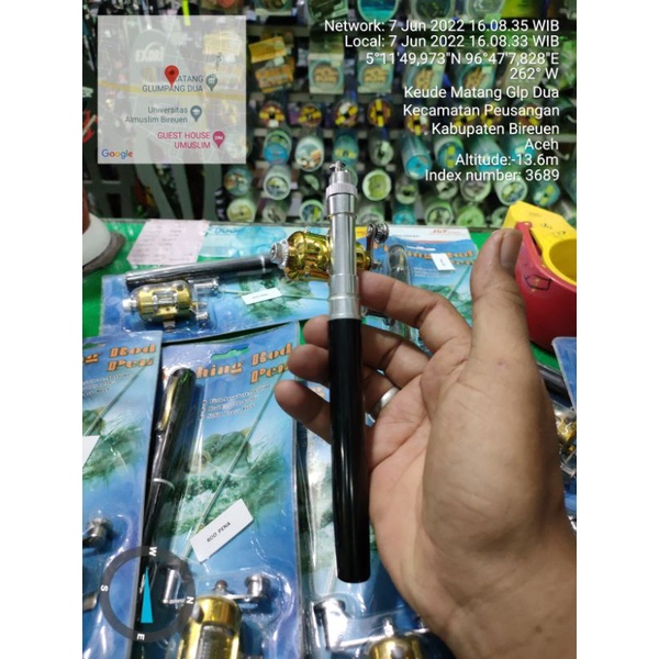 FISHING ROD PEN