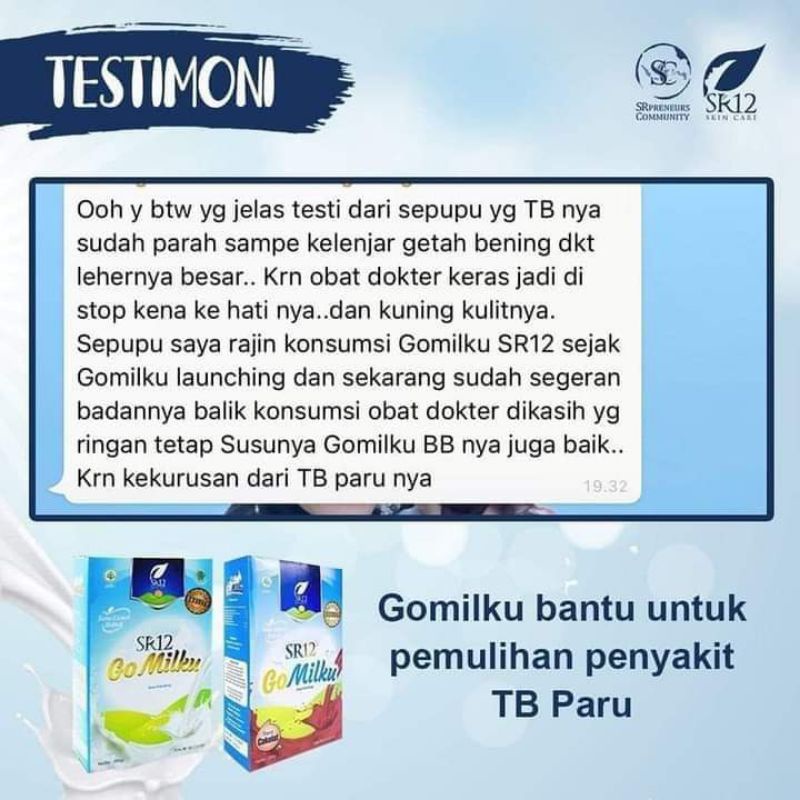 

Susu Gomilku SR12 ( 600 gram )