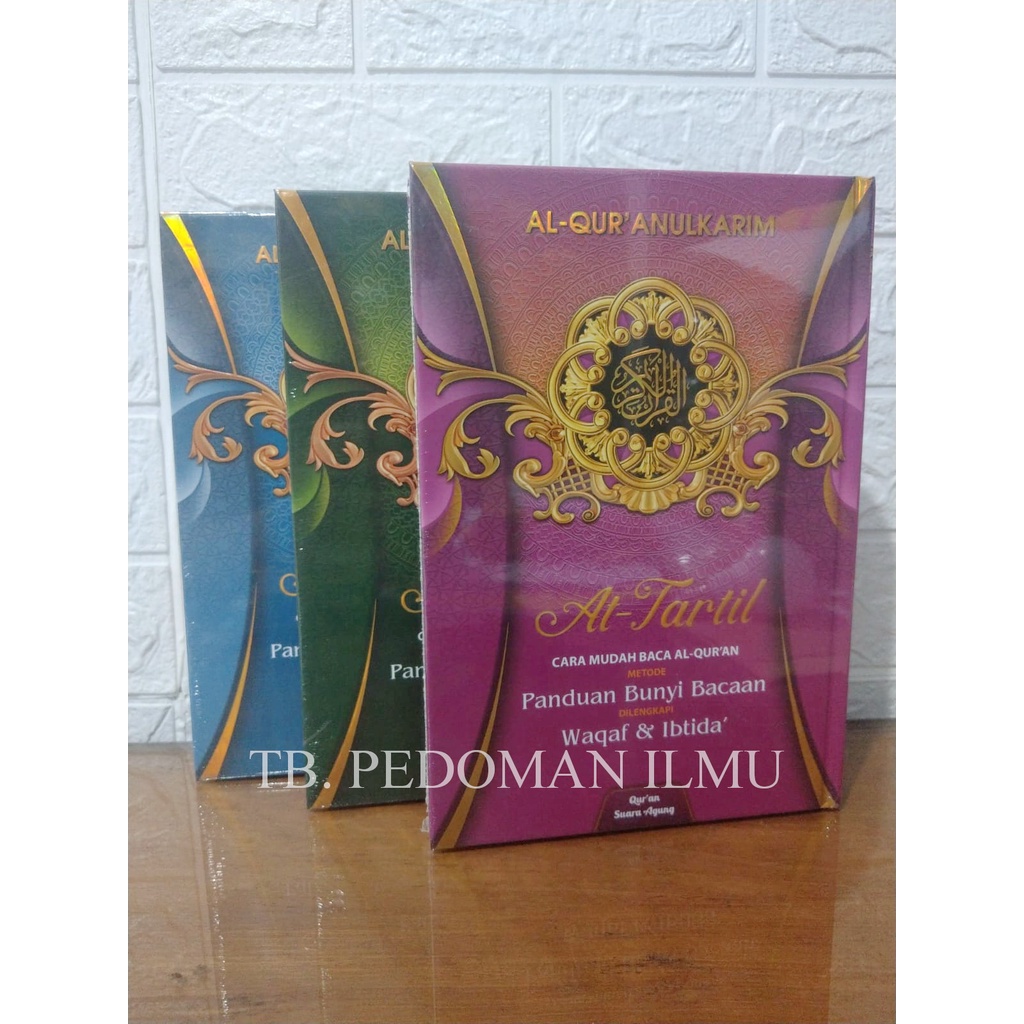 AlQuran At-Tartil Ukuran B5, Al-Quran Waqaf Ibtida Tajwid Warna