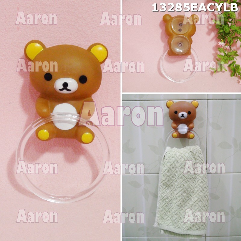 Tempat Gantungan Handuk Rilakkuma/ Gantungan Lap Tangan Rilakkuma 13285