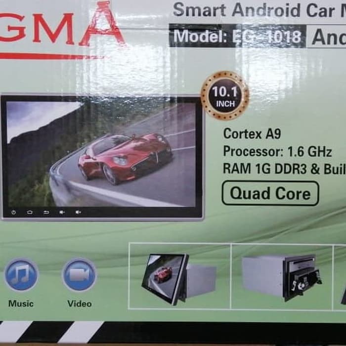 VIRAL  DoubleDin Android Enigma EG-1018-Headunit Android 10in LO01