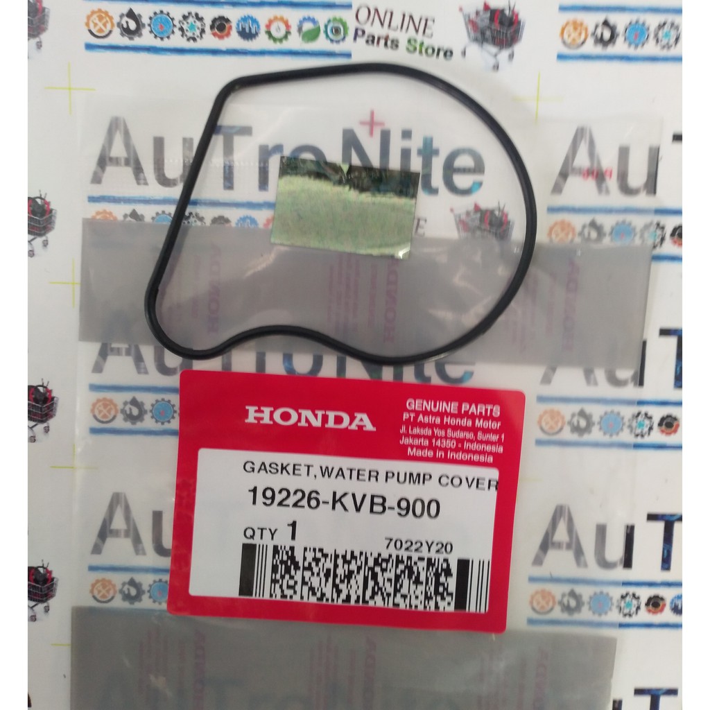 Gasket Seal Water Pump Cover Radiator 19226-KVB-900 Original Honda Vario 110 CBS Techno Karburator 1