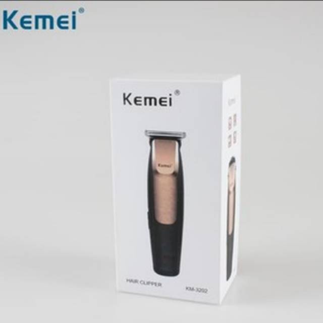 Kemei KM-3202 Hair Clipper Rechargeable Alat Mesin Cukur Rambut Kemei KM3202