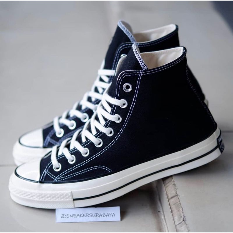 Converse Chuck Taylor 70s Hi Black Egret Resmi MAP / 1970s / CT 70