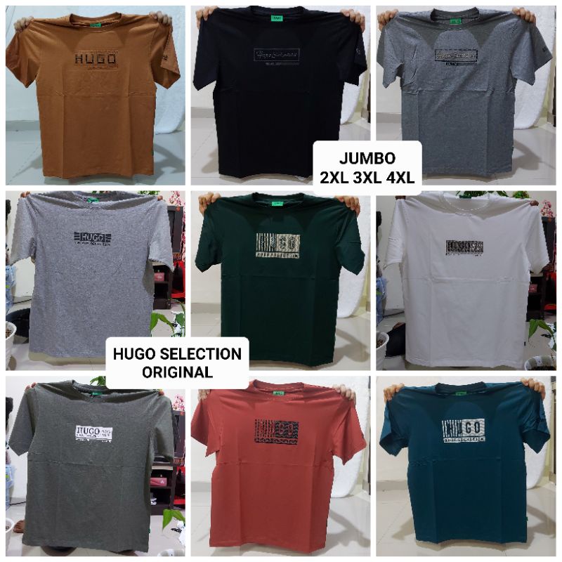 Kaos HG Selection Original Big Size Jumbo xxl xxxl 4xl hs selection ori