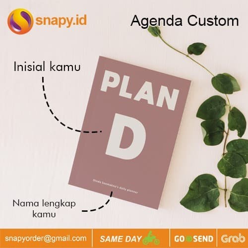 

CODE784 Cetak Agenda Custom Notebook Custom Hardcover Buku Planner