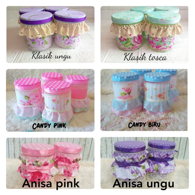 Toples Lebaran 750ml Renda Shabby