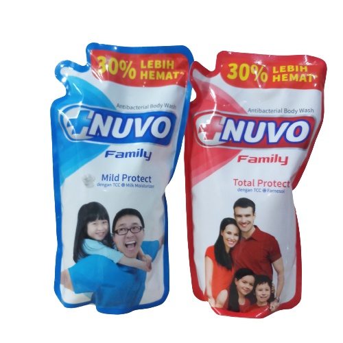 NUVO BODY WASH 900ml REFILL/centraltrenggalek