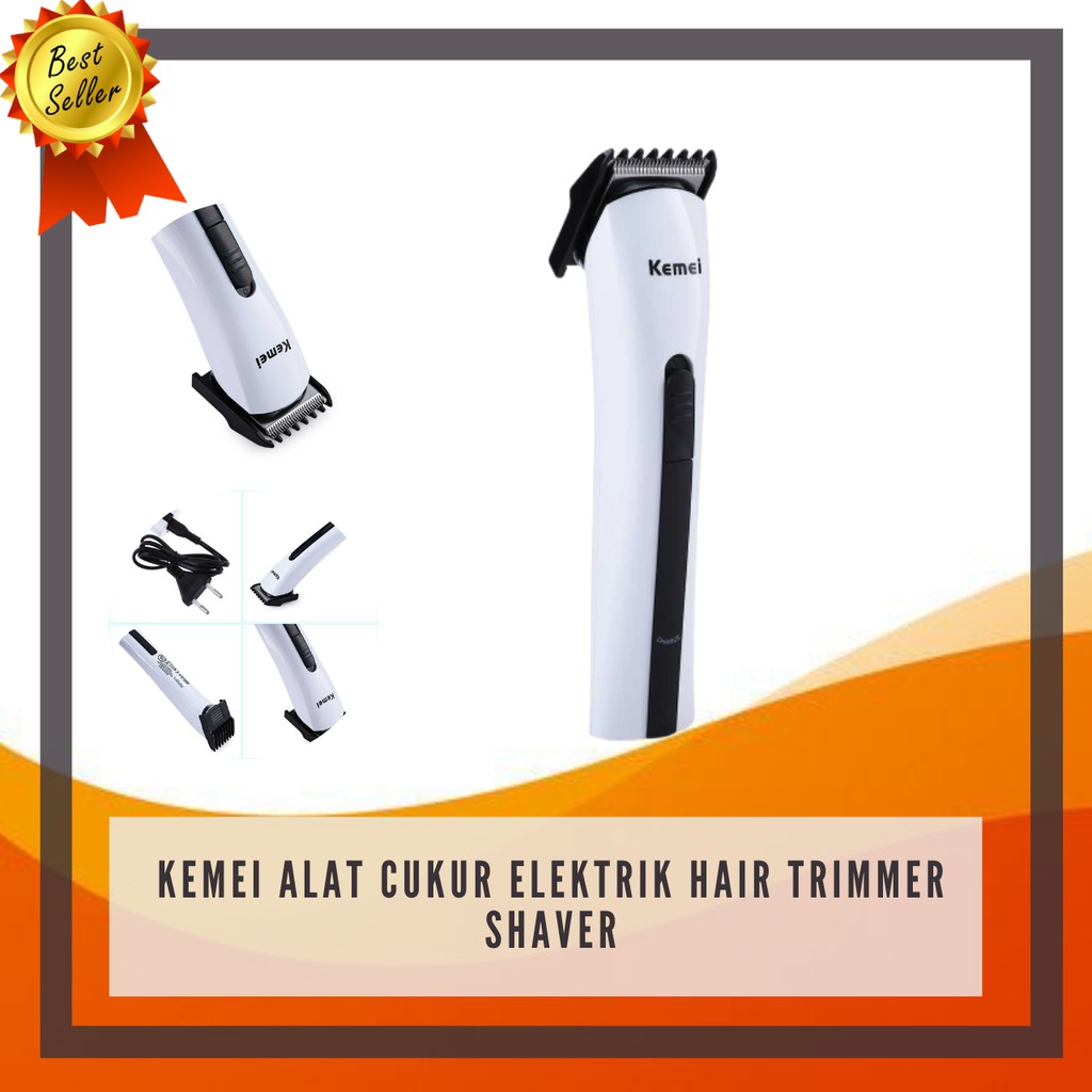 Kemei Alat Cukur Elektrik Hair Trimmer Shaver / Alat Pencukur Rambut Elektrik / Alat Cukur Rambut