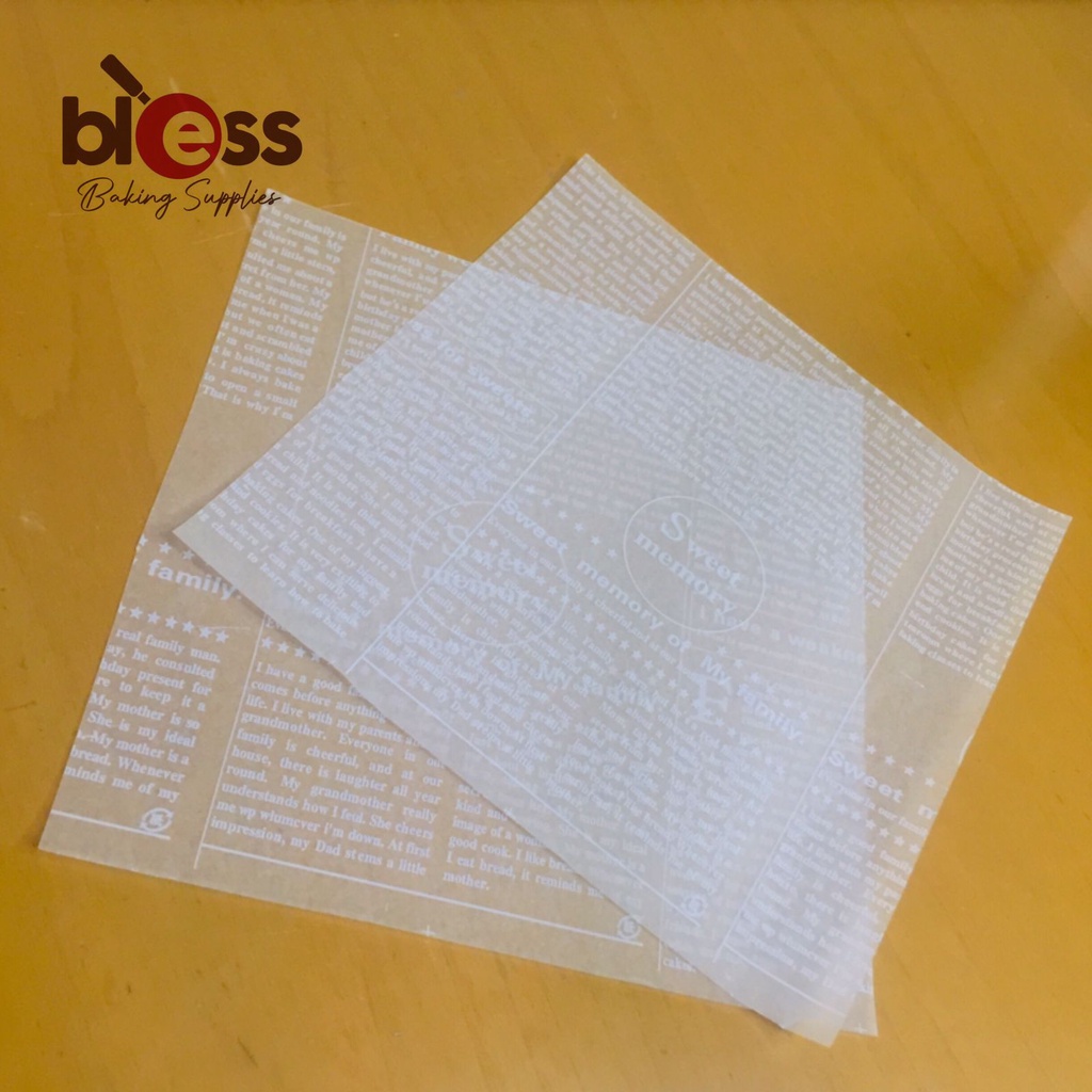 Jual Korean Baking Paper Motif 18 X 18 cm Indonesia|Shopee Indonesia