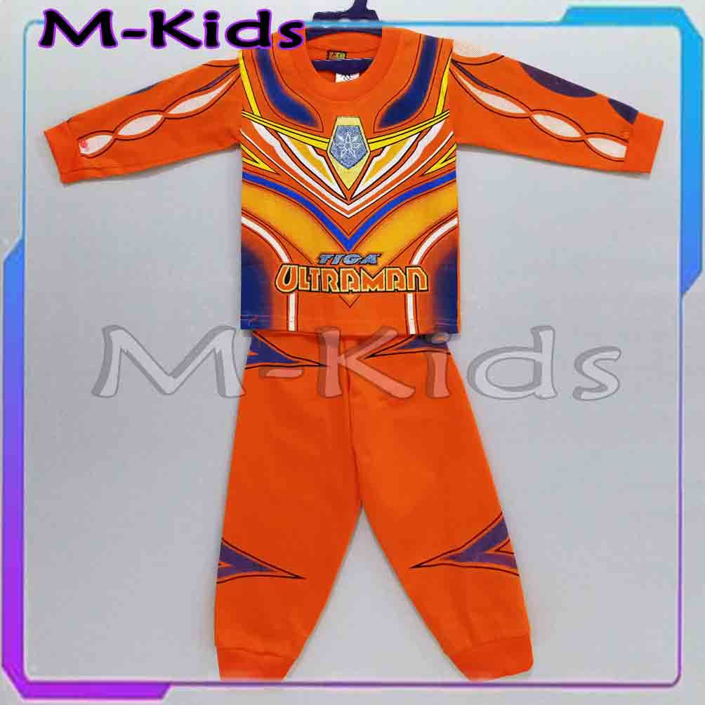 MKids88 - Baju Setelan KOSTUM SUPERHERO Karakter Ultraman