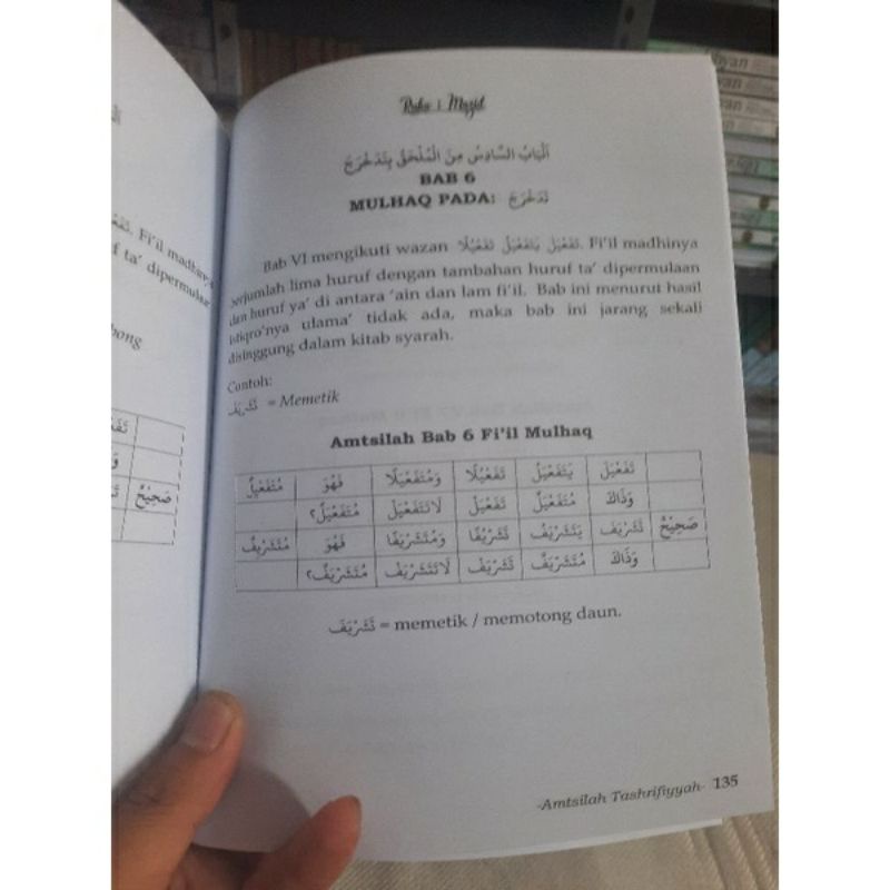 BEST SELLER BARANG BARU TERJEMAH AMTSILAH TASRIFIYAH TASRIF AMTSILATU TASRIFIYAH AMTSILATUT