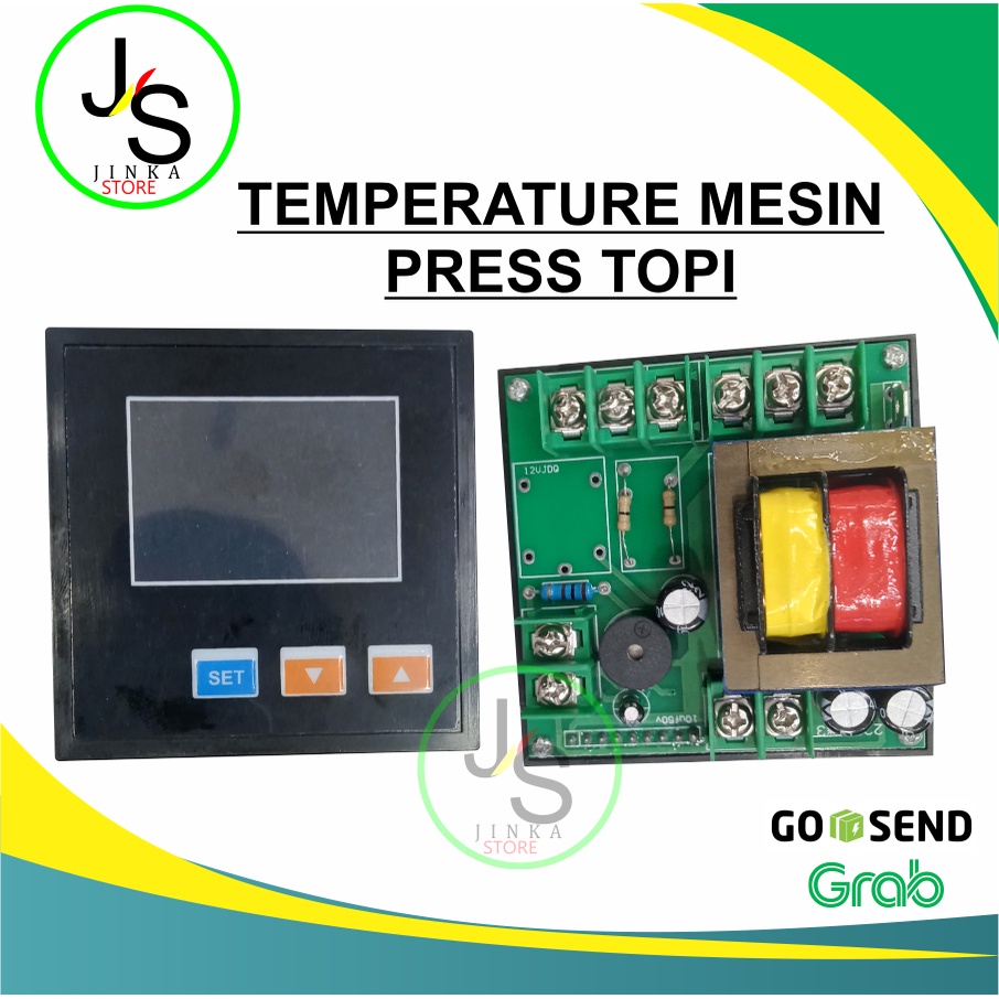 TEMPERATURE MESIN PRESS TOPI - CONTROLLER PRESS TOPI