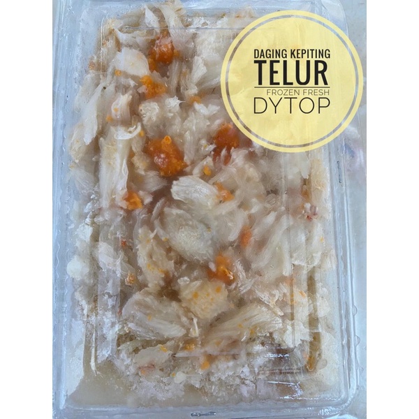 

Daging Kepiting Kupas Cimbak Frozen - Kemasan 500 Gram