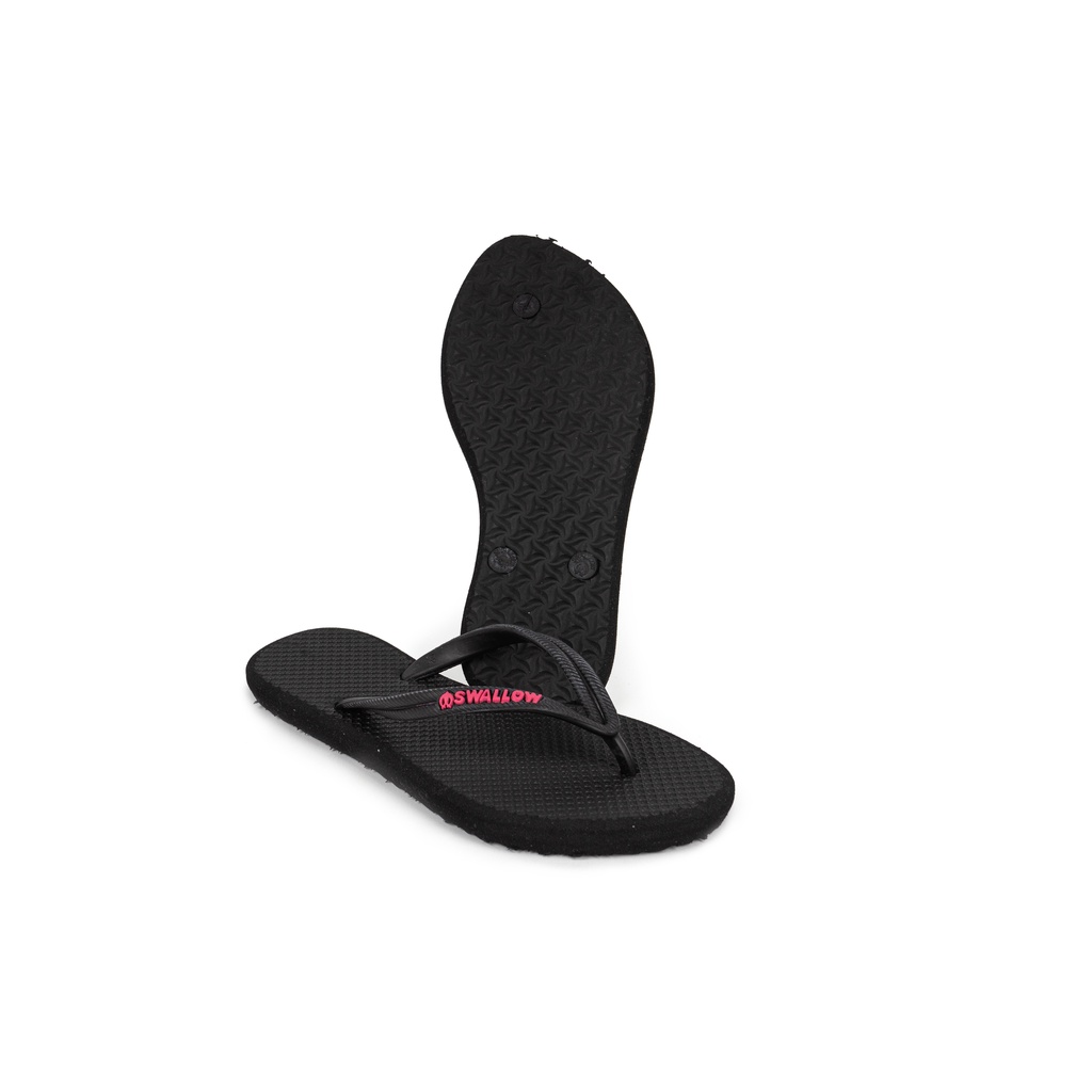 Sandal Swallow Premium SlimFeet Wanita Hitam