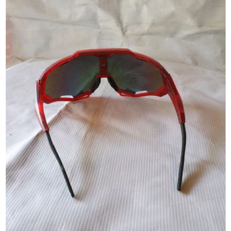 Kacamata Sepeda Gowes Sunglasses Outdoor Sports Kaca mata Merah 9312