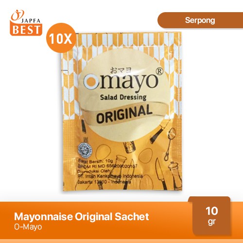 Mayonnaise Omayo Original Sachet [10 Pcs x 10 gr]